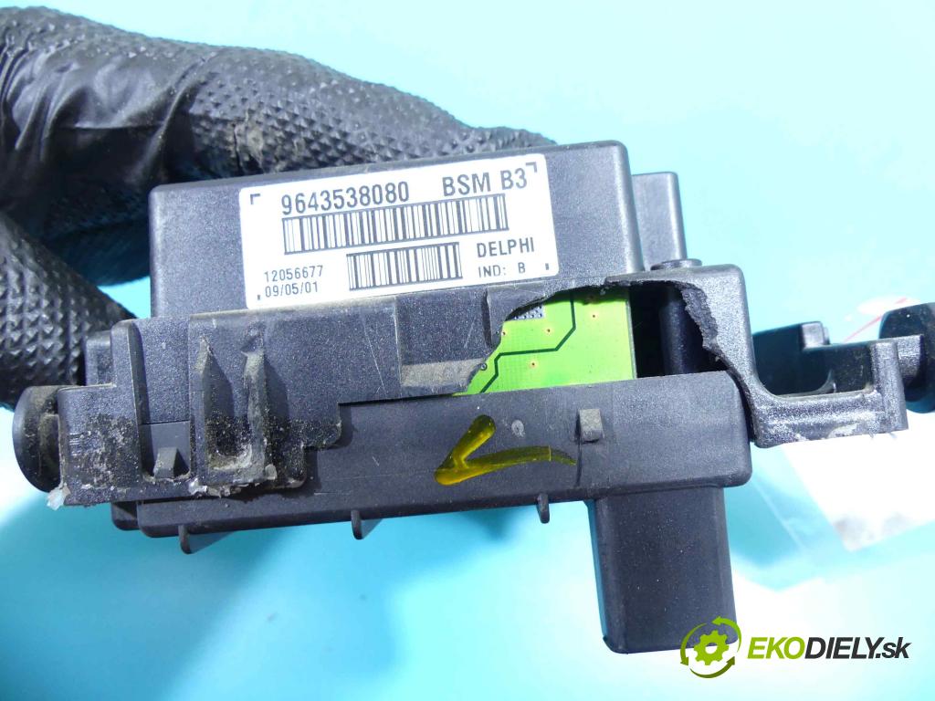 Peugeot 307 1.6 16V 109 HP manual 80 kW 1587 cm3 5- modul riadiaca jednotka 9643538080 (Ostatné)