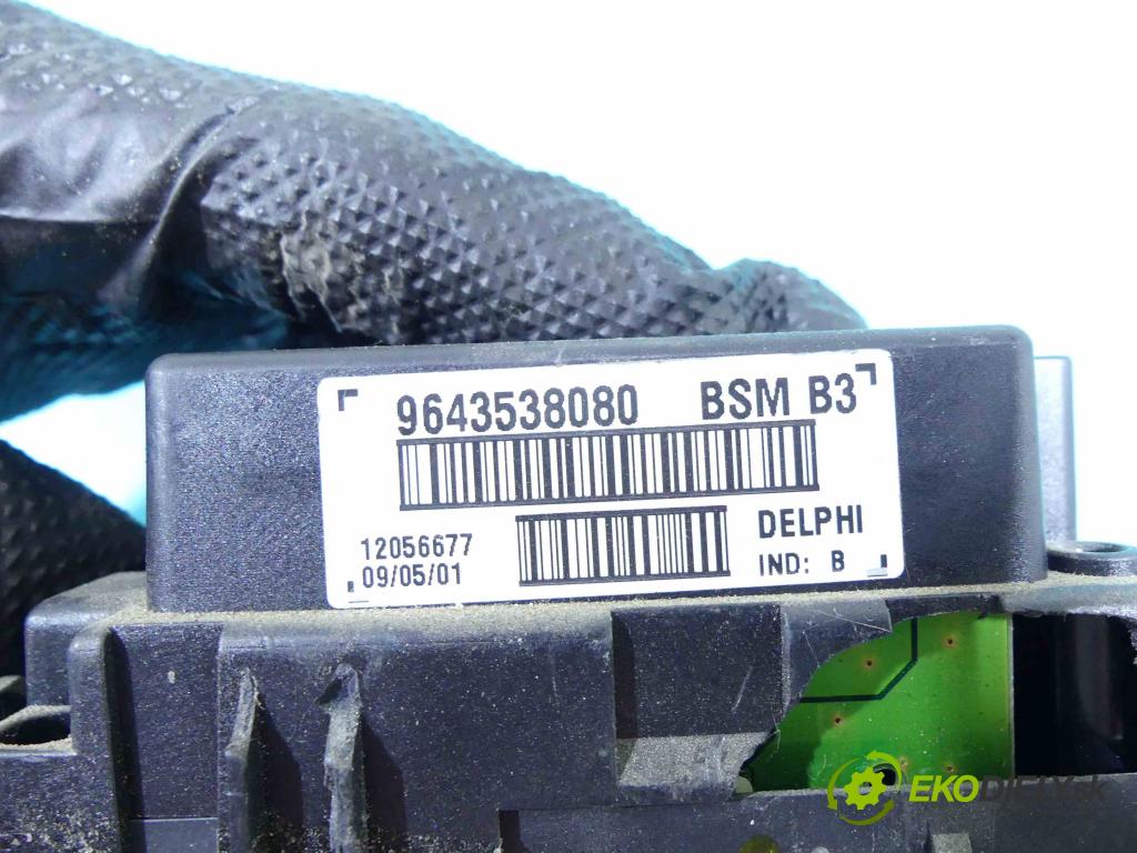 Peugeot 307 1.6 16V 109 HP manual 80 kW 1587 cm3 5- modul riadiaca jednotka 9643538080 (Ostatné)