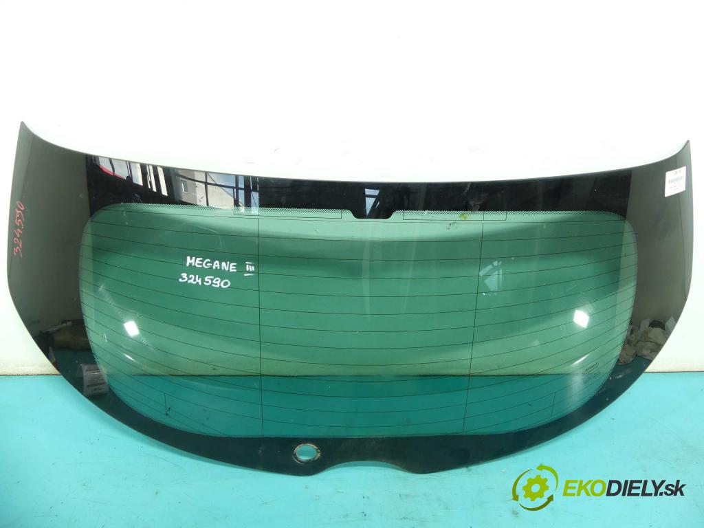 Renault Megane III 2008-2016 2.0 dci 160 hp manual 118 kW 1995 cm3 5- sklo zadní  (Okna zadní)