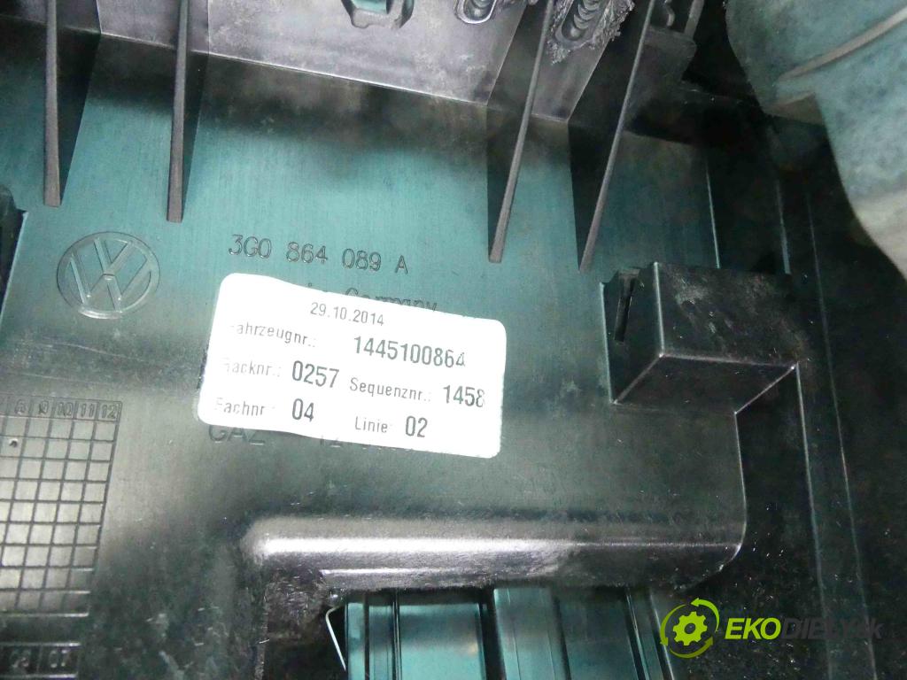 Vw Passat B8 2014 - 2.0 tdi 239KM automatic 176 kW 1968 cm3 5- operadlo 3G0864089A (Lakťové opierky)