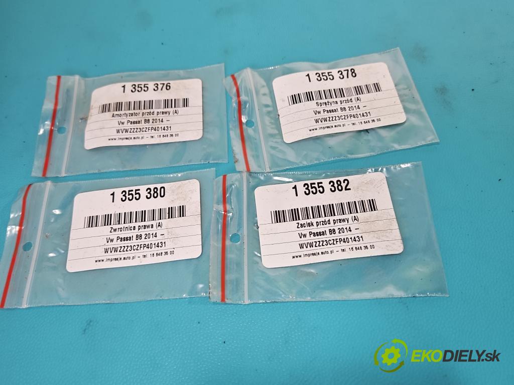 Vw Passat B8 2014 - 2.0 tdi 239KM automatic 176 kW 1968 cm3 5- náboj pravé (Náboje)