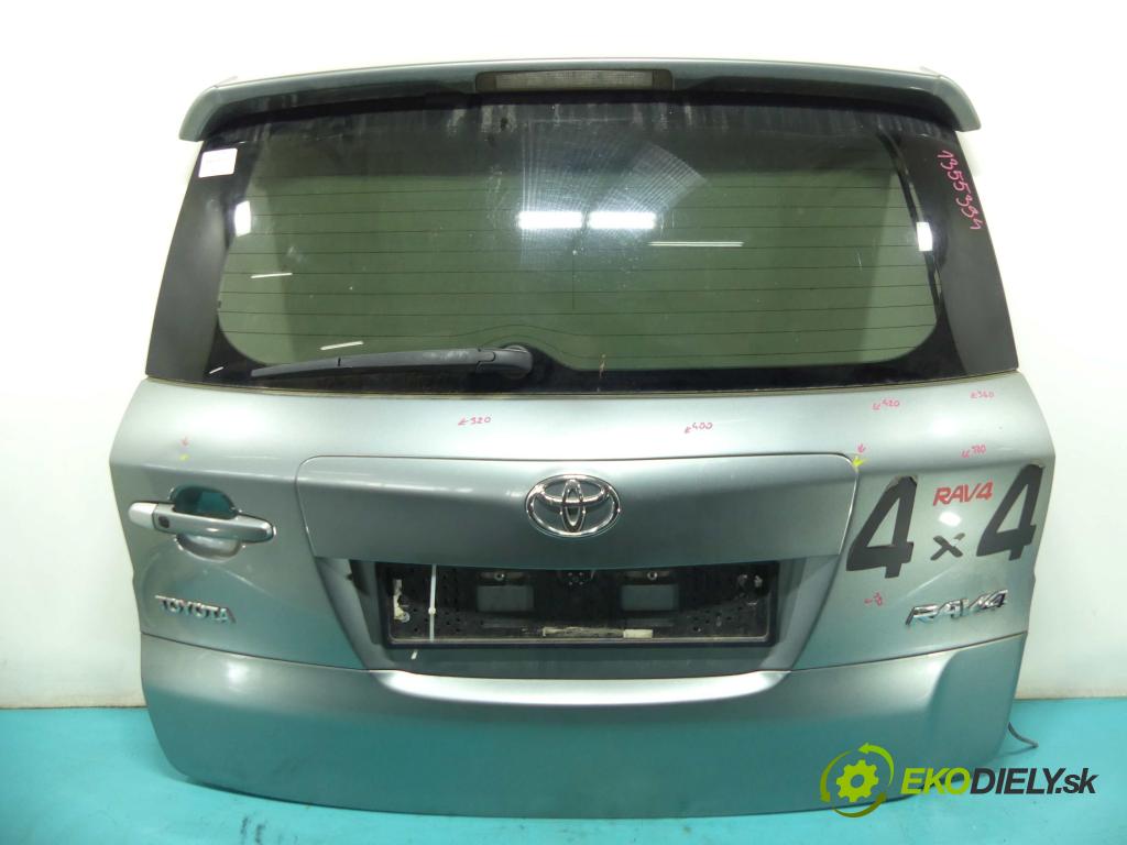 Toyota Rav4 III 2005-2012 2.2 D-CAT 177 hp manual 130 kW 2231 cm3 5- zadní kufrové dveře  (Zadní kapoty)