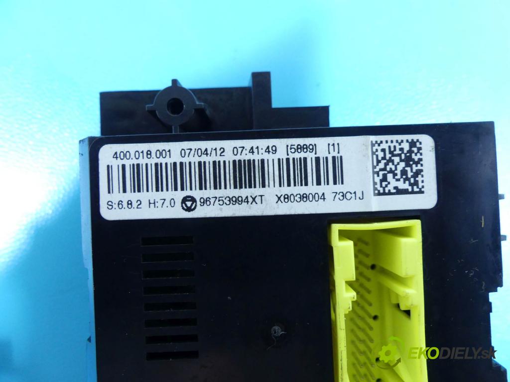 Citroen DS3 2010-2016 1.6 16V 120 HP manual 88 kW 1598 cm3 3- panel kúrenia 96753994XT