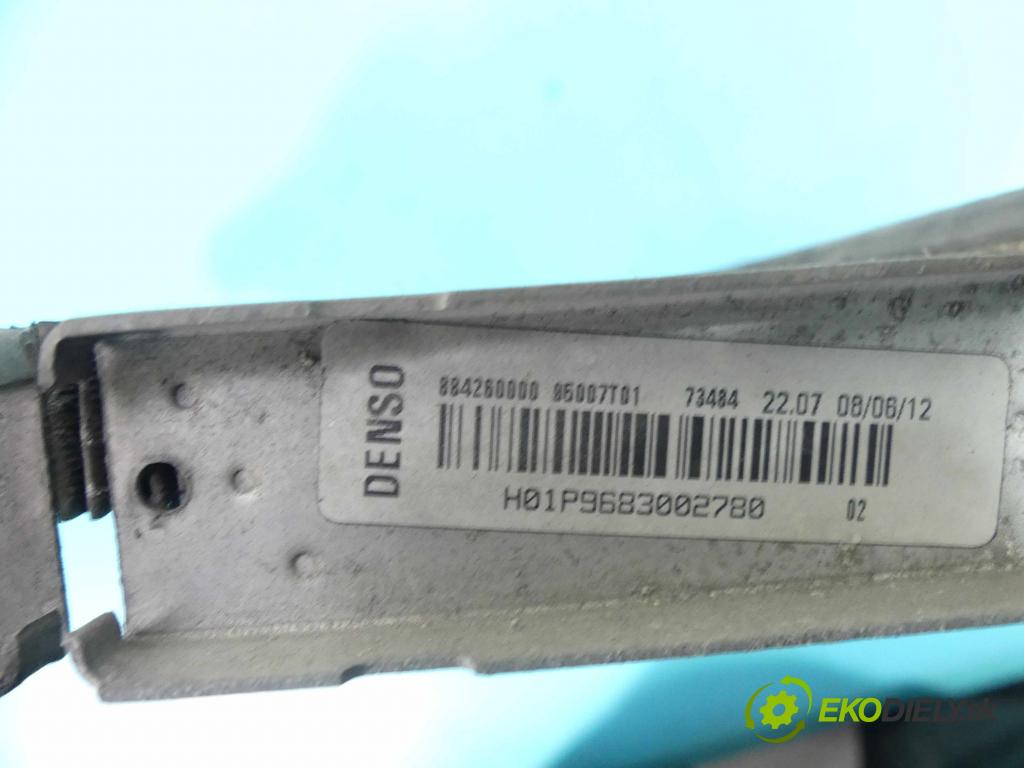 Citroen DS3 2010-2016 1.6 16V 120 HP manual 88 kW 1598 cm3 3- chladič voda: 884280000 (Chladiče vody)