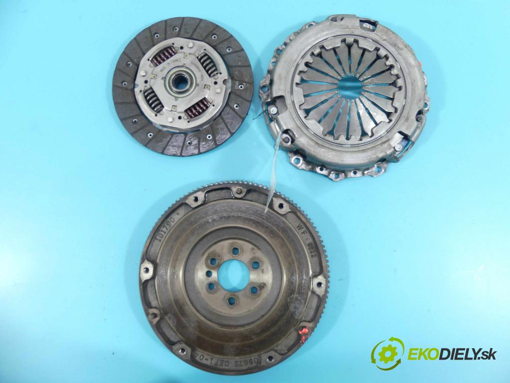 Citroen DS3 2010-2016 1.6 16V 120 HP manual 88 kW 1598 cm3 3- Spojka: 09675 DEF1-04 (Kompletné sady (bez ložiska))