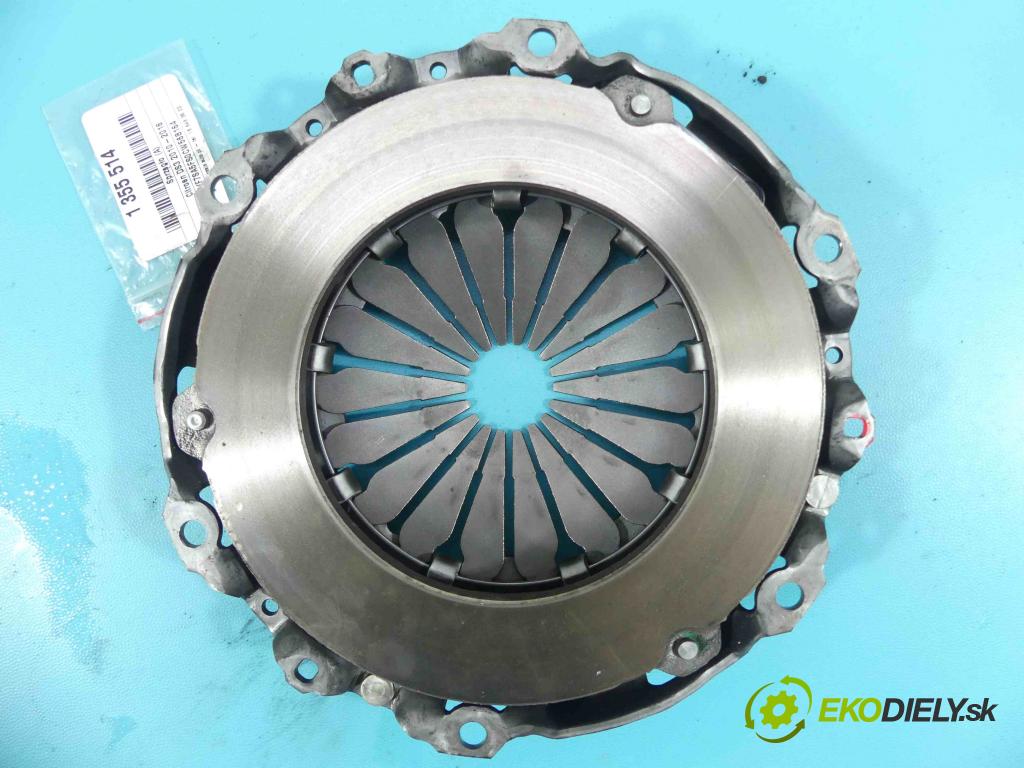 Citroen DS3 2010-2016 1.6 16V 120 HP manual 88 kW 1598 cm3 3- Spojka: 09675 DEF1-04 (Kompletné sady (bez ložiska))