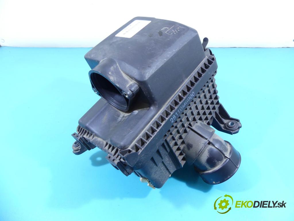 Hyundai I30 III 2016- 1.5 DPI 16V 110 HP manual 80,9 kW 1498 cm3 5- obal filtra vzduchu 28110-M6000 (Obaly filtrov vzduchu)