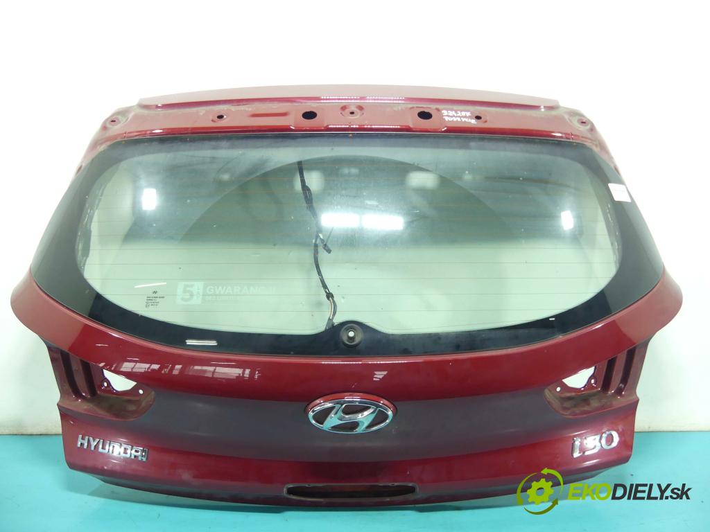 Hyundai I30 III 2016- 1.5 DPI 16V 110 hp manual 80,9 kW 1498 cm3 5- zadní kufrové dveře  (Zadní kapoty)