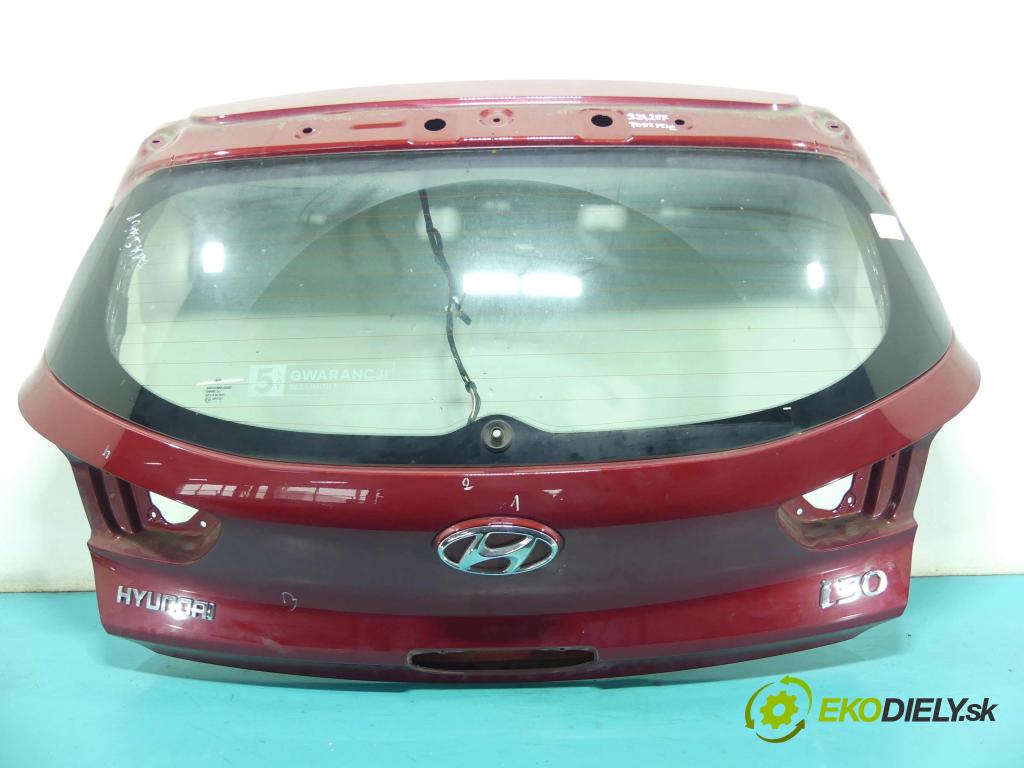 Hyundai I30 III 2016- 1.5 DPI 16V 110 hp manual 80,9 kW 1498 cm3 5- zadní kufrové dveře  (Zadní kapoty)