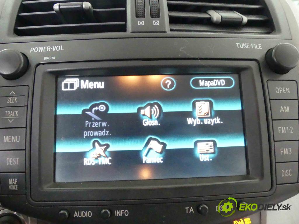 Toyota Rav4 III 2005-2012 2.2 D-CAT 177 HP manual 130 kW 2231 cm3 5- Radio originál 86120-42240