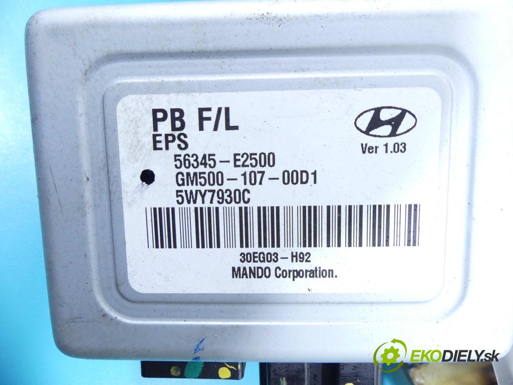 Hyundai I20 I 2008-2014 1.2 16v 85 HP manual 62,5 kW 1248 cm3 3- čerpadlo posilovač 56300-1J810 (Servočerpadlá, pumpy riadenia)