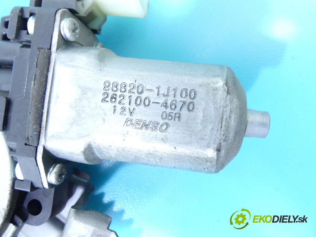 Hyundai I20 I 2008-2014 1.2 16v 85 hp manual 62,5 kW 1248 cm3 3- mechanismus stahování přední pravý 98820-1J100