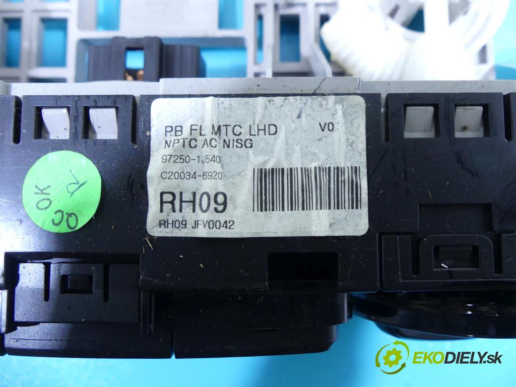 Hyundai I20 I 2008-2014 1.2 16v 85 HP manual 62,5 kW 1248 cm3 3- panel kúrenia 97250-1J540