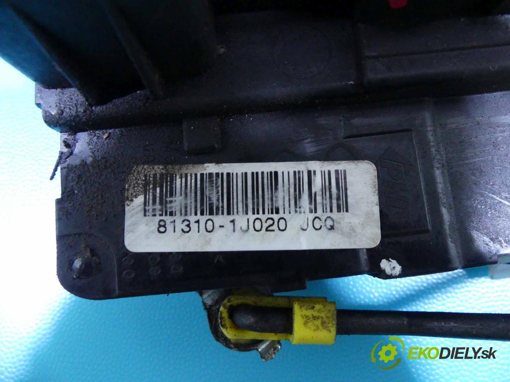 Hyundai I20 I 2008-2014 1.2 16v 85 hp manual 62,5 kW 1248 cm3 3- zámek přední levý 81310-1J020