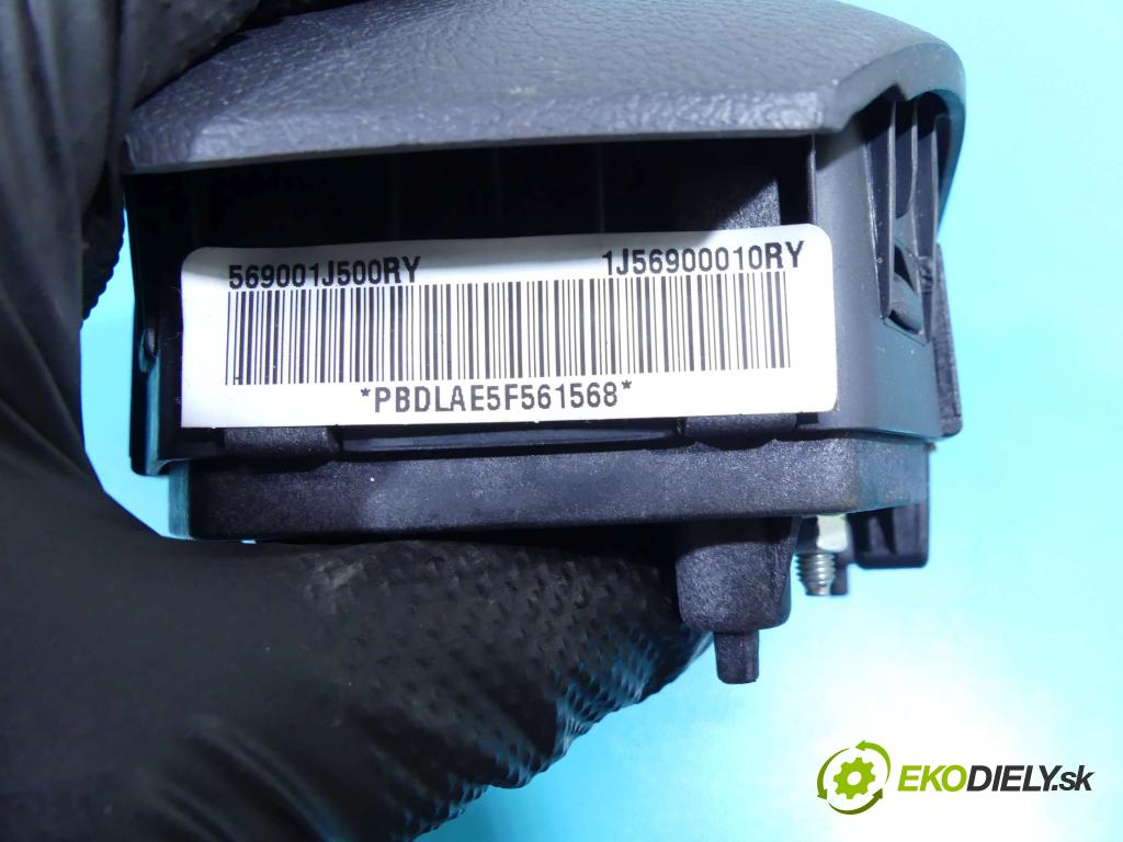 Hyundai I20 I 2008-2014 1.2 16v 85 HP manual 62,5 kW 1248 cm3 3- airbag vzduch: Řidiči: 1J56900010RY (Airbagy)