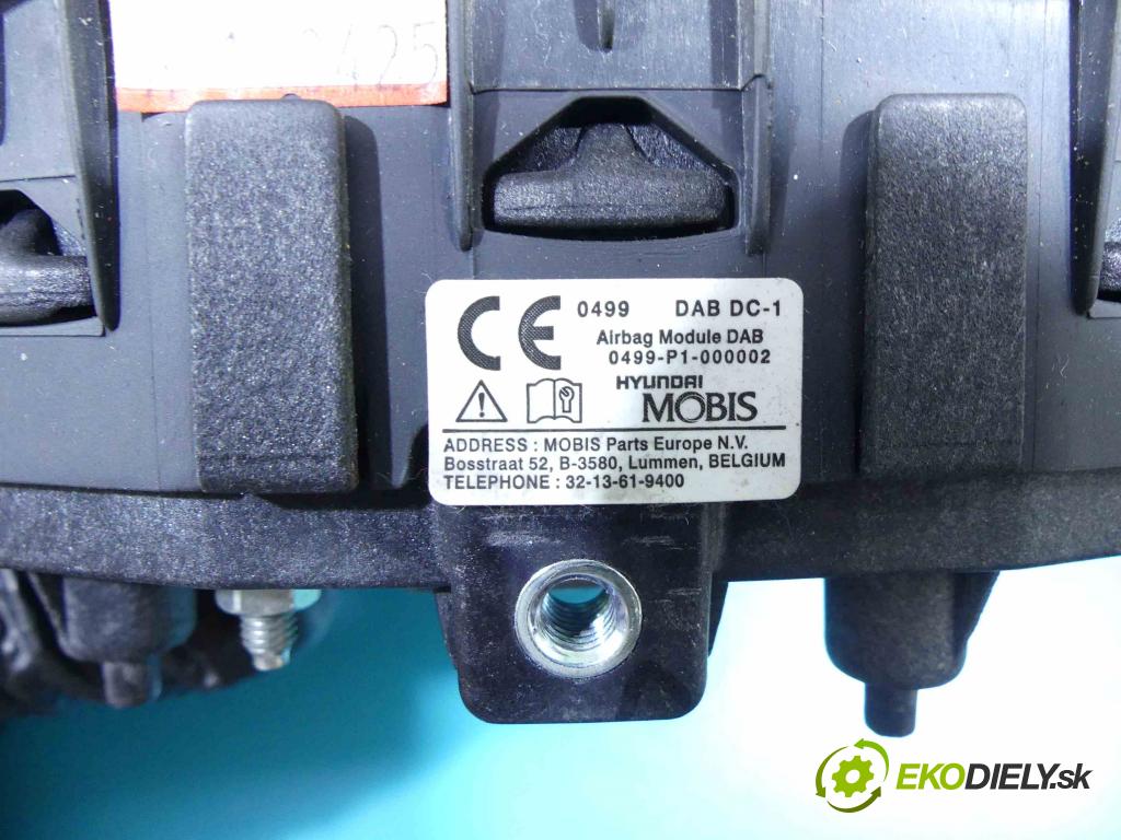 Hyundai I20 I 2008-2014 1.2 16v 85 HP manual 62,5 kW 1248 cm3 3- airbag vzduch: Řidiči: 1J56900010RY (Airbagy)
