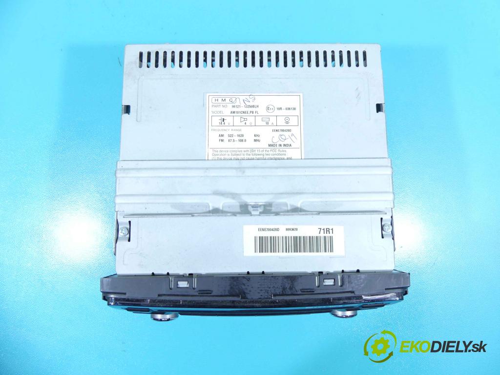 Hyundai I20 I 2008-2014 1.2 16v 85 HP manual 62,5 kW 1248 cm3 3- Radio originál 96121-1J250BLH