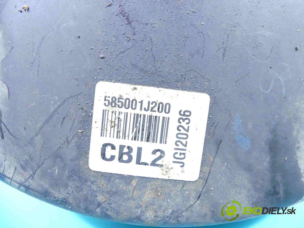 Hyundai I20 I 2008-2014 1.2 16v 85 HP manual 62,5 kW 1248 cm3 3- servo brzdové 585001J200