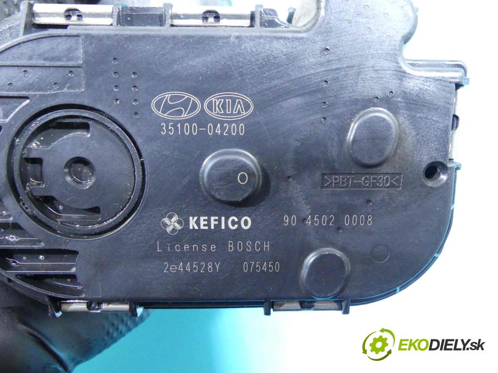 Hyundai I20 I 2008-2014 1.2 16v 85 HP manual 62,5 kW 1248 cm3 3- klapka 35100-04200 (Škrtiace klapky)