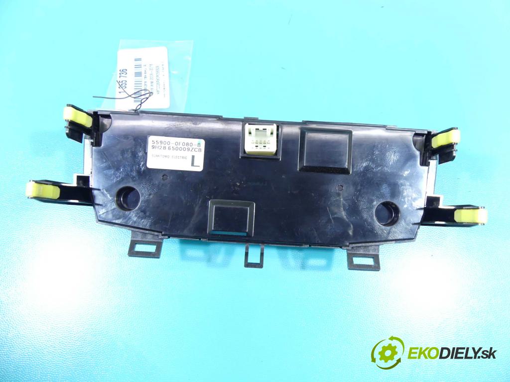 Toyota Verso 2009-2018 2.0 D4D 126 HP manual 93 kW 1998 cm3 5- panel kúrenia 55900-0F080-B