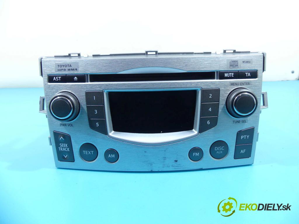 Toyota Verso 2009-2018 2.0 D4D 126 HP manual 93 kW 1998 cm3 5- Radio originál 86120-0F090