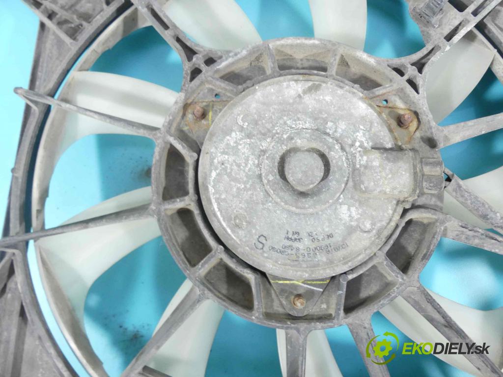 Toyota Verso 2009-2018 2.0 D4D 126 HP manual 93 kW 1998 cm3 5- Ventilátor chladiča 268000-5000