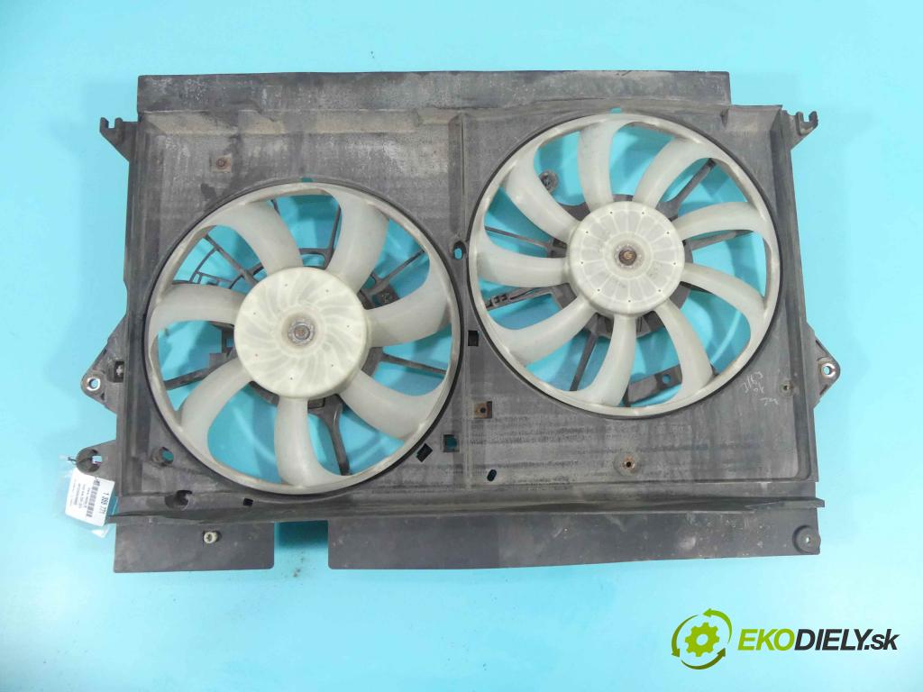 Toyota Verso 2009-2018 2.0 D4D 126 HP manual 93 kW 1998 cm3 5- Ventilátor chladiča 268000-5000
