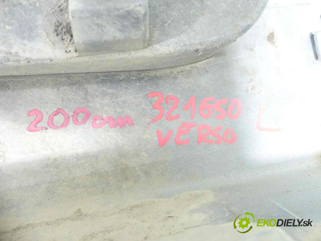 Toyota Verso 2009-2018 2.0 D4D 126 HP manual 93 kW 1998 cm3 5- lišta práh: ľavé  (Lišta prahová)