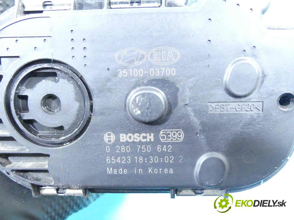 Hyundai I30 II 2012-2016 1.4 16V 100 HP manual 73,6 kW 1368 cm3 5- klapka 35100-03700 (Škrtiace klapky)