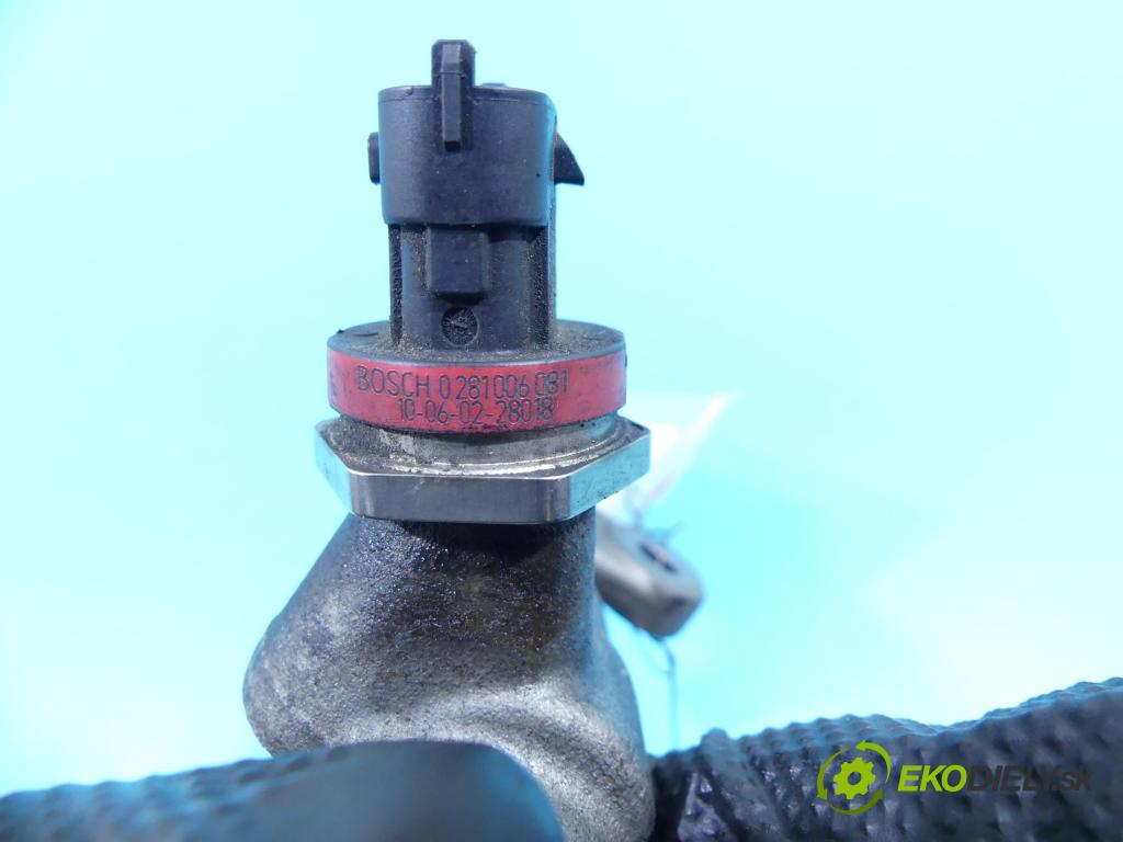 Renault Megane III 2008-2016 2.0 dci 160 HP manual 118 kW 1995 cm3 5- lišta vstrekovacia 0445214195 (Vstrekovacie lišty)