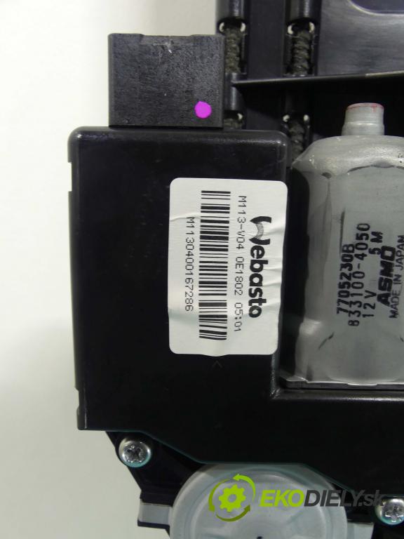 Mitsubishi Outlander II 2006-2013 2.0 DI-D 140 hp manual 103 kW 1968 cm3 5- Střešní okno: 833100-4050 (Okna karoserie)