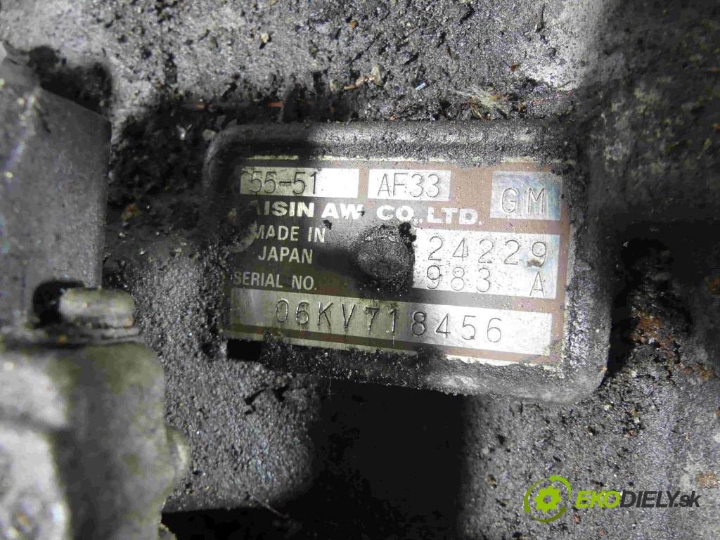 Suzuki XL-7 II 2006-2009 3.6 V6 252KM automatic 185 kW 3564 cm3 5- prevodovka stupeň,rýchlosť automat 24229983A
