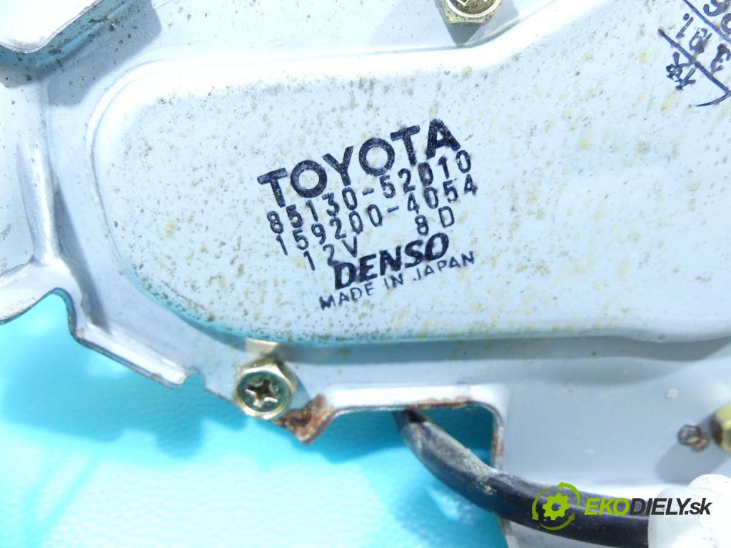 Toyota Yaris I 1999-2005 1.0 vvti 68 hp manual 50 kW 998 cm3 3- motor stěrače zadní 85130-52010