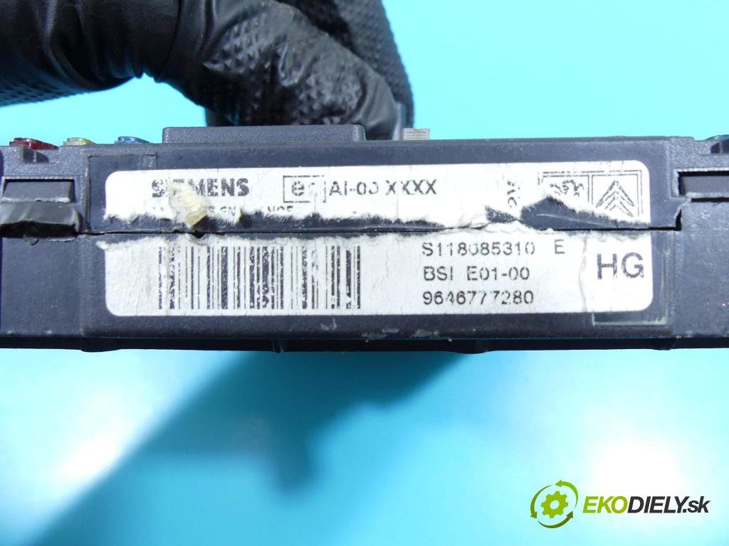 Peugeot 206 2.0 hdi 90 HP manual 66 kW 1997 cm3 5- modul riadiaca jednotka S118085310E (Ostatné)