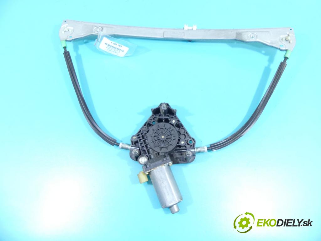 Renault Clio II 1998-2012 1.4 16v 98 HP manual 72 kW 1390 cm3 5- mechanizmus okna predné pravý 0130821691