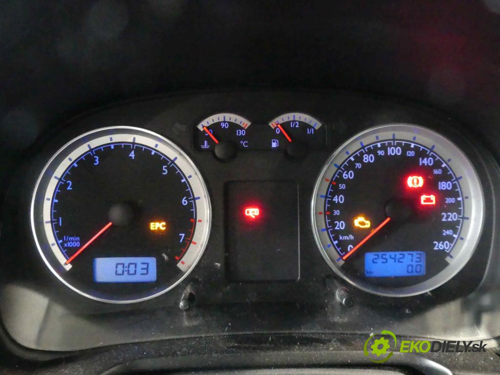 Vw Bora 1.6 16V 105 HP manual 77 kW 1598 cm3 4- prístrojovka/ budíky 1J5920806B (Prístrojové dosky, displeje)