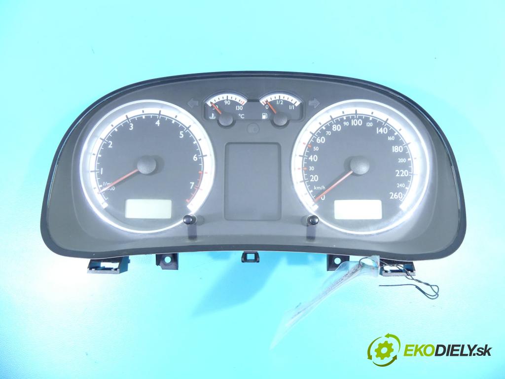 Vw Bora 1.6 16V 105 HP manual 77 kW 1598 cm3 4- prístrojovka/ budíky 1J5920806B (Prístrojové dosky, displeje)