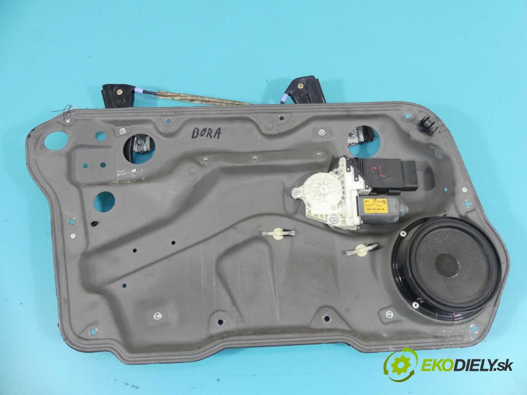 Vw Bora 1.6 16V 105 HP manual 77 kW 1598 cm3 4- mechanizmus okna predné ľavý 1J4837755E