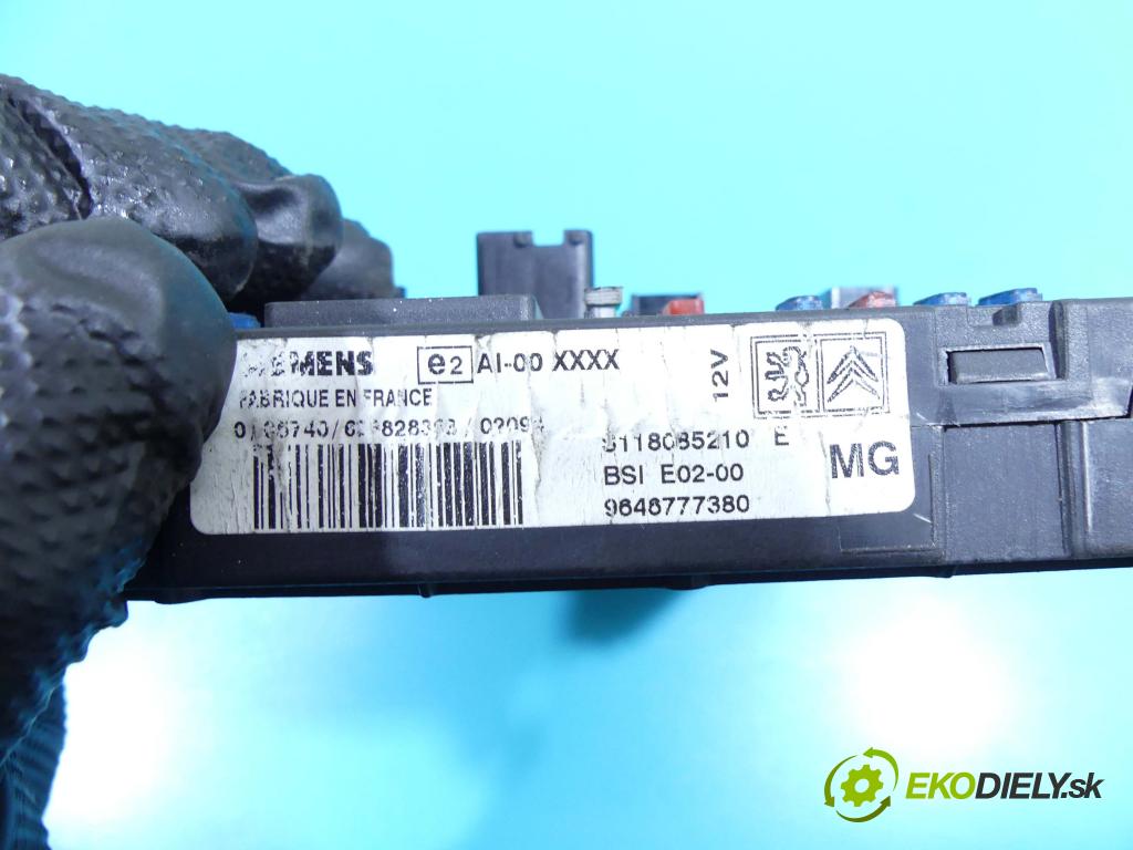 Peugeot 206 2.0 hdi 90 HP manual 66 kW 1997 cm3 5- modul riadiaca jednotka 9646777380 (Ostatné)