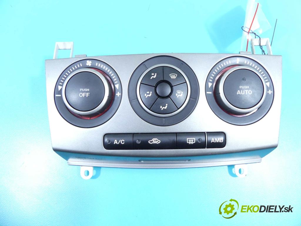 Mazda 3 I BK 2003-2009 1.6 16v 105 HP manual 77 kW 1598 cm3 5- panel kúrenia BS3L
