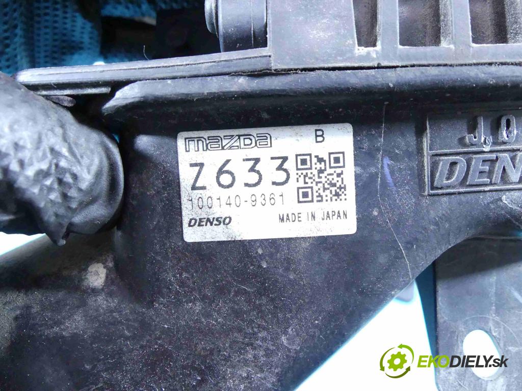 Mazda 3 I BK 2003-2009 1.6 16v 105 hp manual 77 kW 1598 cm3 5- řídící jednotka motoru 100140-9361