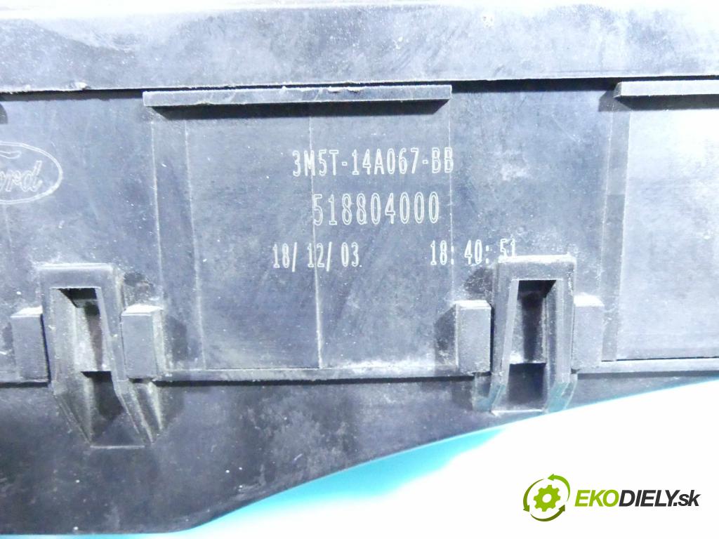 Ford C-Max I 2003-2010 1.6 tdci 109 hp manual 80 kW 1560 cm3 5- řídící jednotka motoru 3M51-12A650-MA