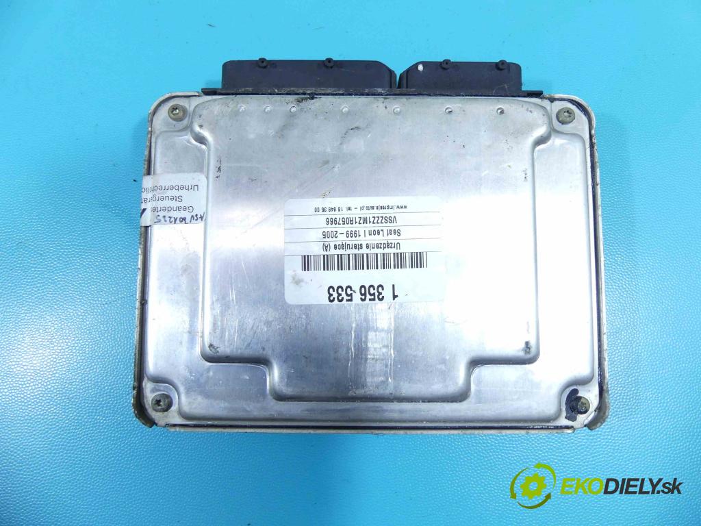 Seat Leon I 1999-2005 1.9 tdi 110 hp manual 81 kW 1896 cm3 5- řídící jednotka motoru 0281010062