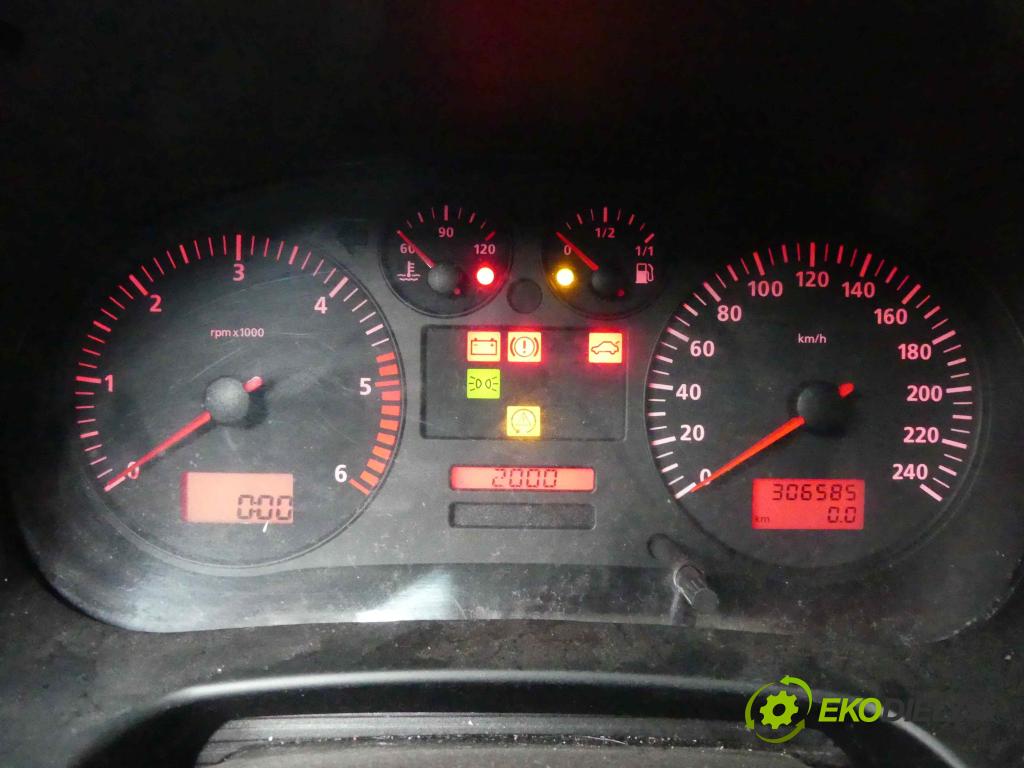 Seat Leon I 1999-2005 1.9 tdi 110 HP manual 81 kW 1896 cm3 5- prístrojovka/ budíky 110080/075/019 (Prístrojové dosky, displeje)