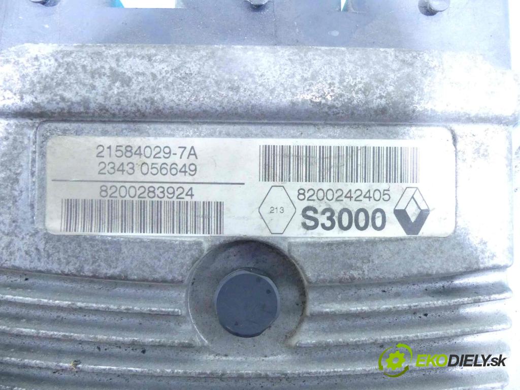 Renault Megane II 2003-2008 2.0 16v 135 hp manual 99 kW 1998 cm3 5- řídící jednotka motoru 8200283924