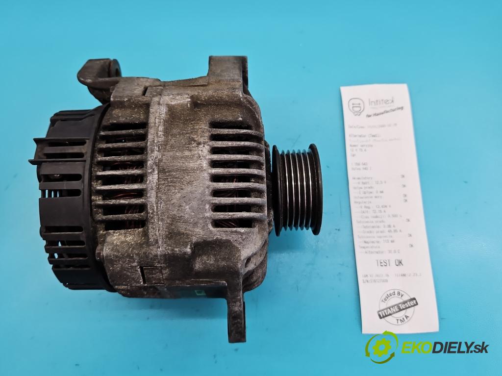 Volvo V40 I 1995-2004 1.9 TD 90 hp manual 66 kW 1870 cm3 5- Alternator  (Alternátory)