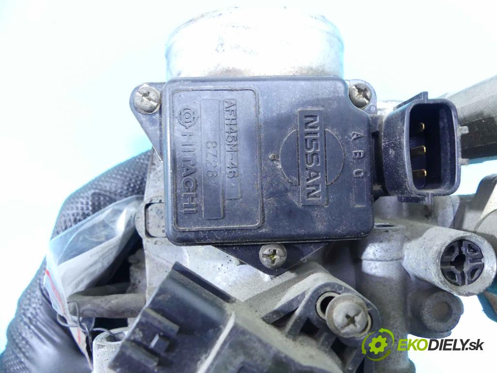 Nissan Almera N15 1995-2000 1.4 16V 87 HP manual 64 kW 1392 cm3 3- klapka RNH50-17 (Škrtiace klapky)