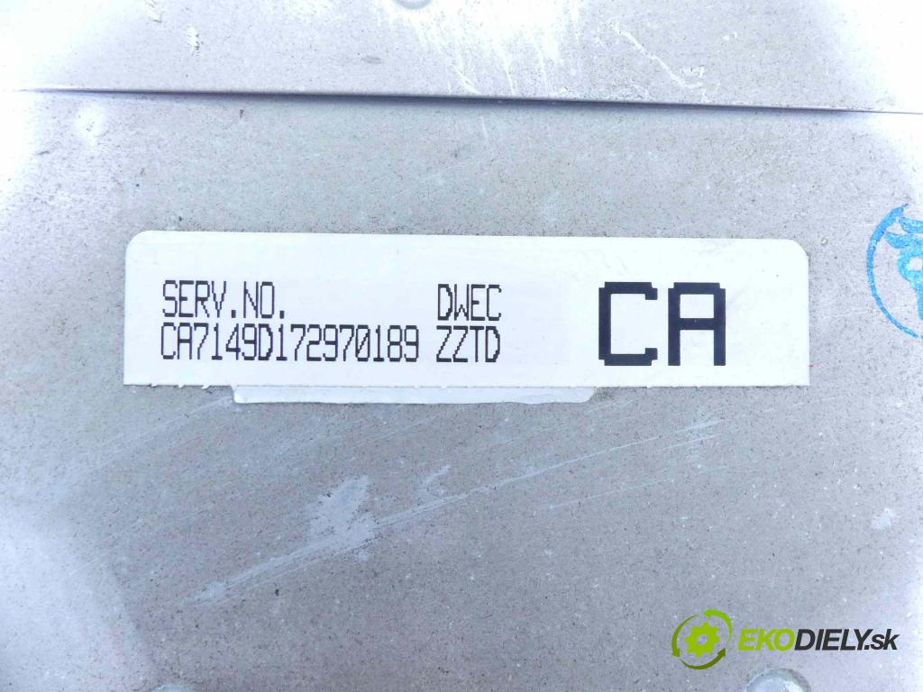 Daewoo Lanos 1.5 8V 86 hp manual 63 kW 1498 cm3 4- řídící jednotka motoru DWEC ZZTD