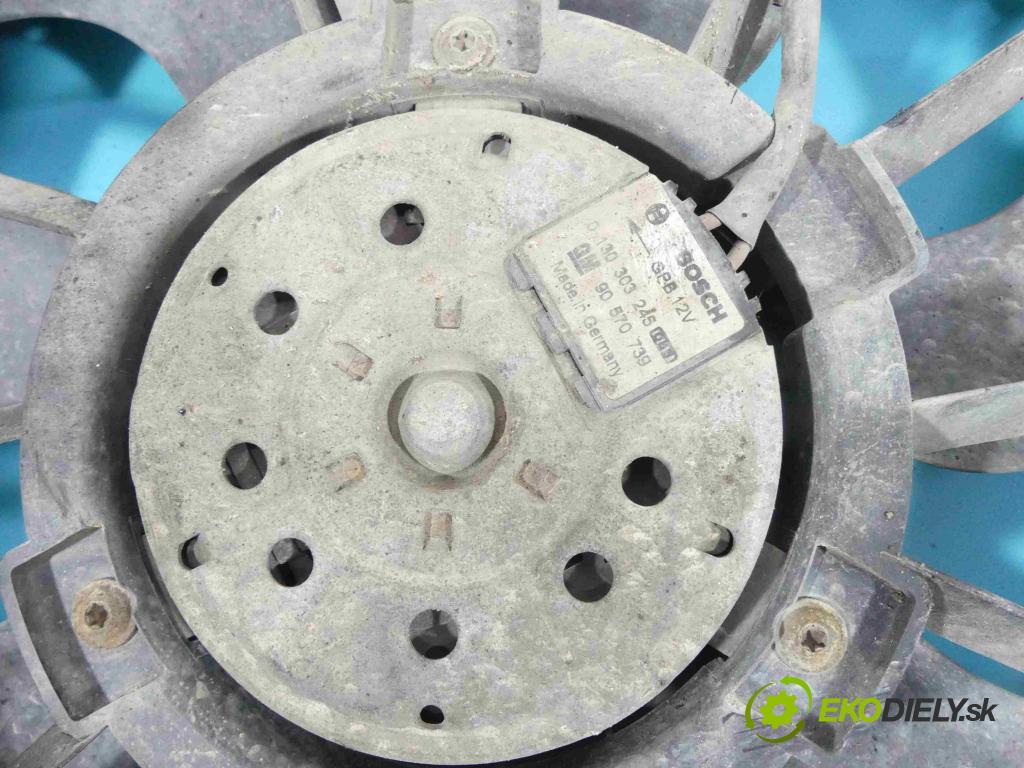 Opel Astra II 1998-2009 1.6 75 HP manual 55 kW 1598 cm3 5- Ventilátor chladiča 0130303245