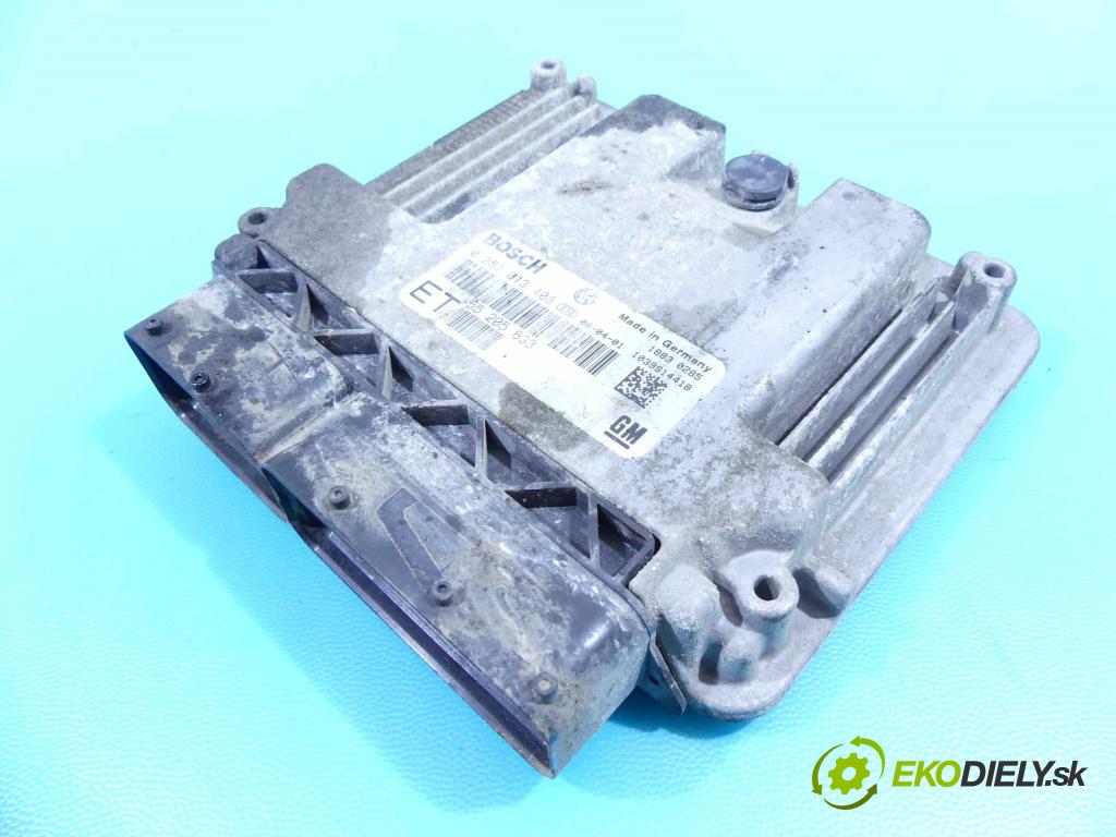 Opel Vectra C 2002-2008 1.9 cdti 120 hp manual 88 kW 1910 cm3 5- řídící jednotka motoru 0281013408
